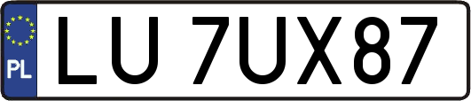 LU7UX87
