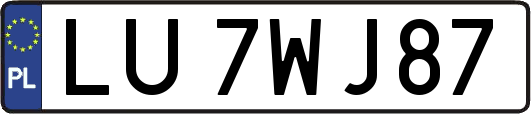 LU7WJ87