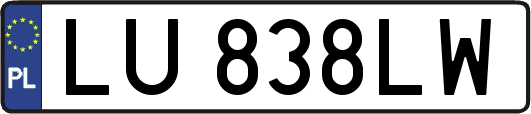 LU838LW