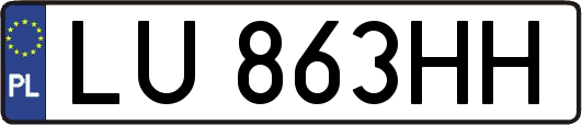 LU863HH