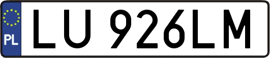 LU926LM