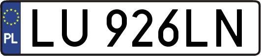 LU926LN