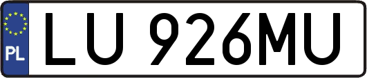 LU926MU
