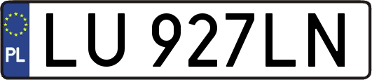 LU927LN