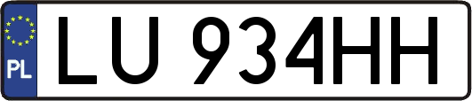 LU934HH