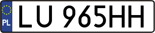 LU965HH