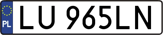 LU965LN
