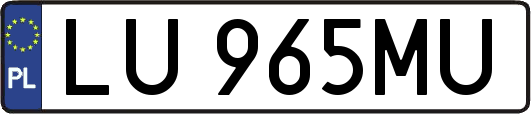 LU965MU