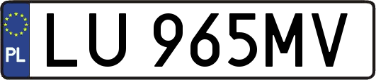 LU965MV