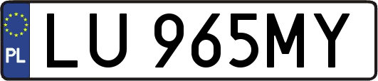 LU965MY