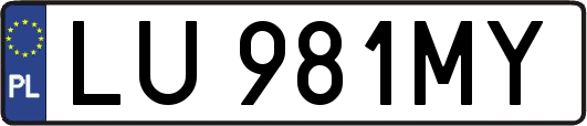 LU981MY