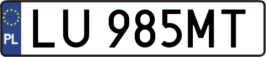 LU985MT