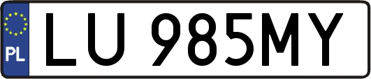 LU985MY
