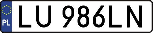 LU986LN