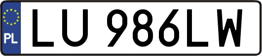 LU986LW