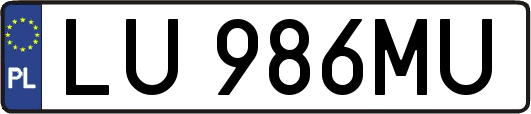 LU986MU