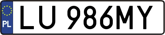 LU986MY