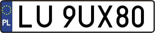 LU9UX80