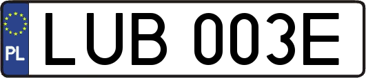 LUB003E