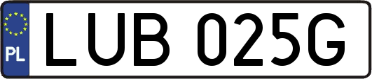 LUB025G