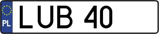 LUB40