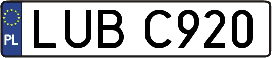 LUBC920