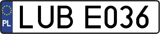 LUBE036
