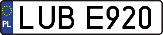 LUBE920