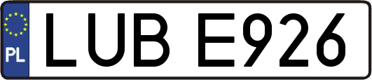 LUBE926