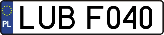 LUBF040