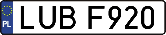 LUBF920