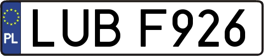LUBF926