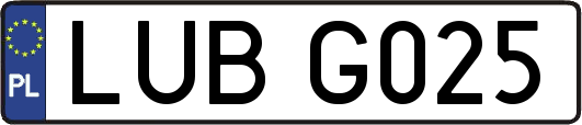 LUBG025