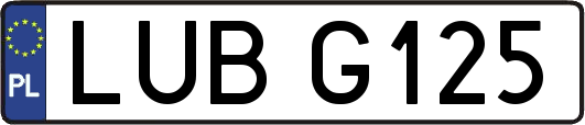 LUBG125