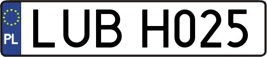 LUBH025