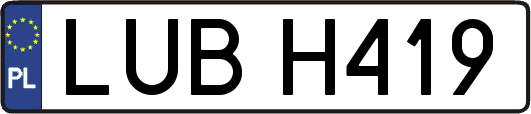 LUBH419
