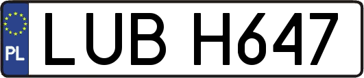LUBH647