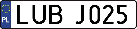 LUBJ025