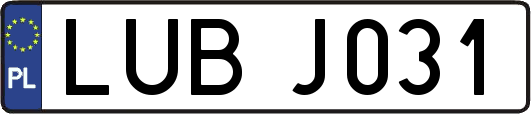 LUBJ031