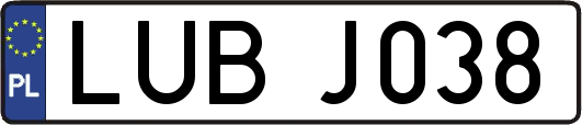 LUBJ038