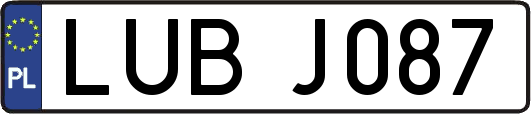 LUBJ087