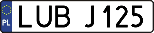 LUBJ125