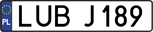 LUBJ189