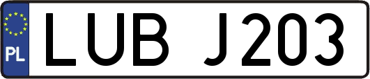 LUBJ203