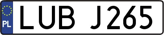 LUBJ265