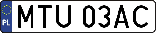 MTU03AC