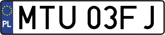 MTU03FJ