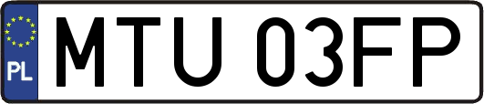 MTU03FP