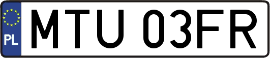 MTU03FR