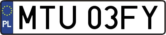 MTU03FY